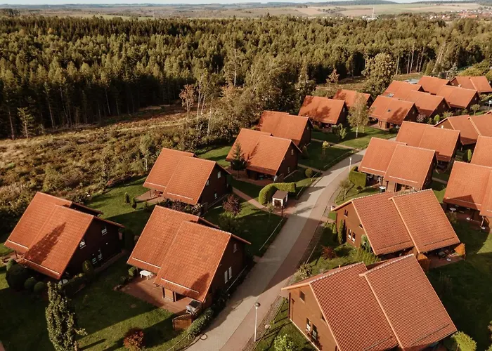 Im Naturerlebnisdorf Blauvogel بيت للعطل هاسلفيلد